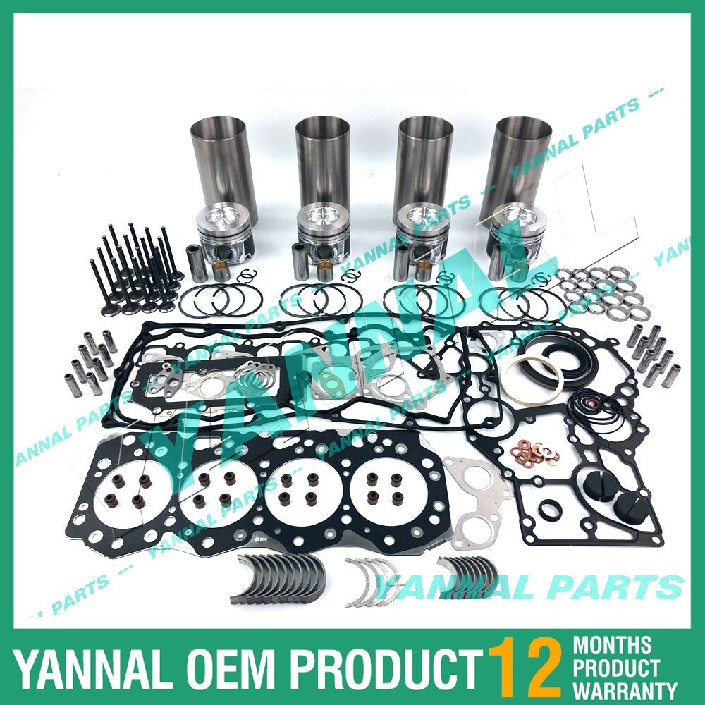 new 4J1 Overhaul and Reconstruction Kit with Gaskets for Isuzu Diesel Engines