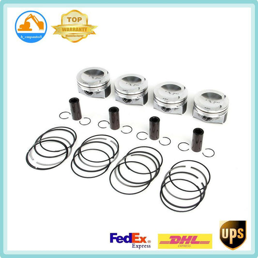 Piston Rings Assembly 23MM 4X for Audi Q3 Q5 Aftermarket Parts 2.0T CN