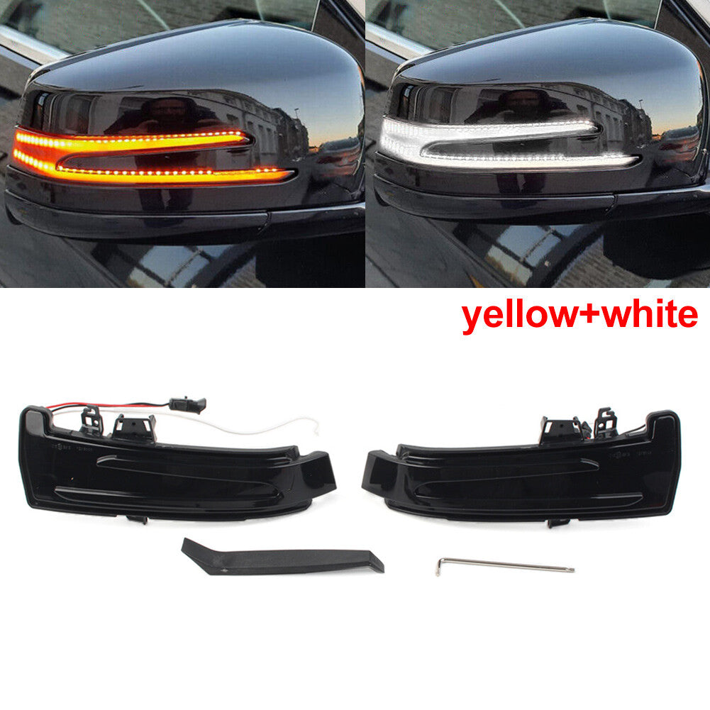 LED Turn Signal Side Mirror Light for Mercedes-Benz A/B/C/E/S/CLA/CLS/GLA/GLK