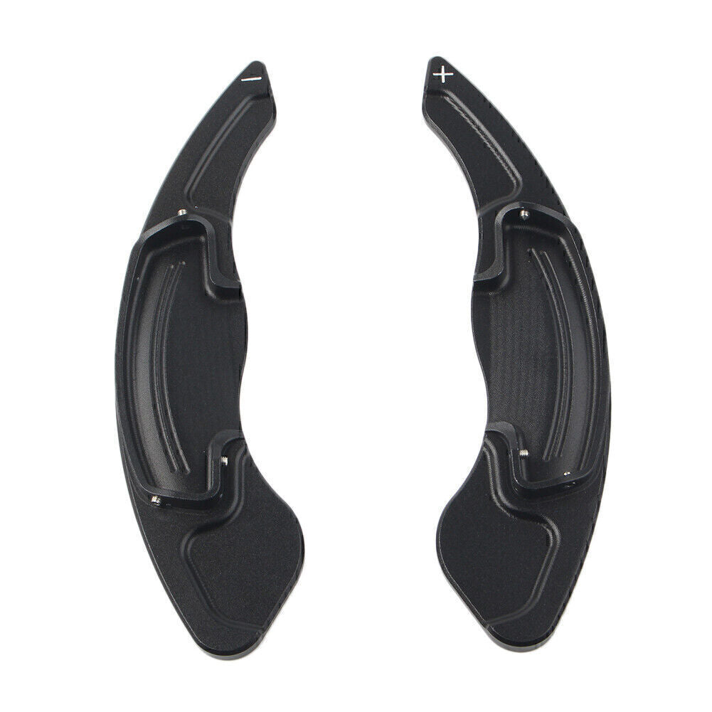 2x Car Steering Wheel Shifter Paddle Extension Fit for Honda Accord for Acura CDX Black