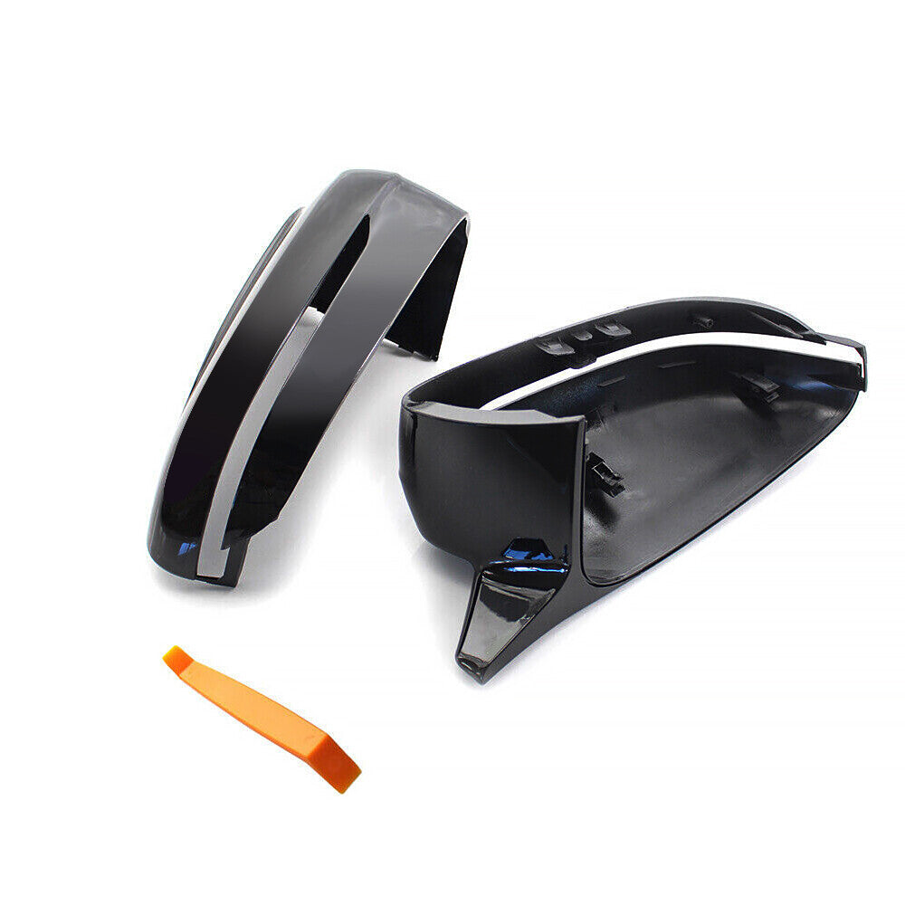 Gloss Black Style Side Mirror Cover Caps for BMW G20 G21 G22 G30 G31 G11 G14 G15