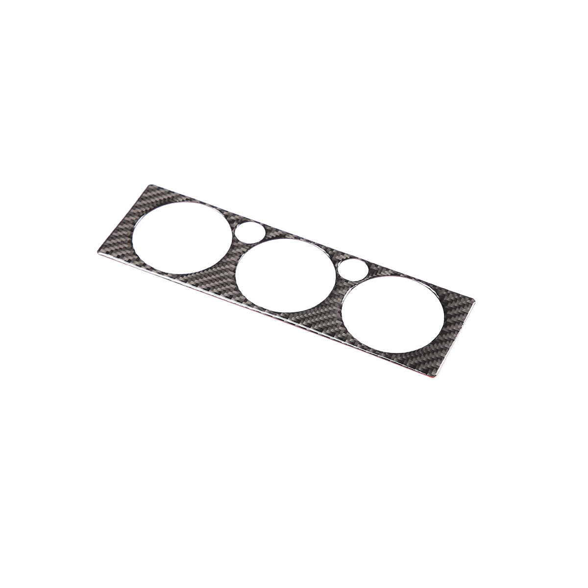 ABS carbon fiber steering wheel button panel cover trim for Mercedes-Benz E-Class (2009-13)