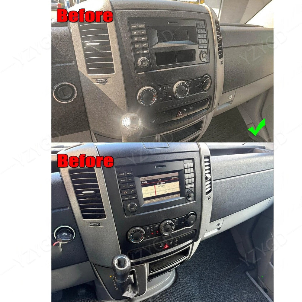 Android14 Carplay for Mercedes for Benz Sprinter 2006-2018 Car Stereo Radio GPS Navi