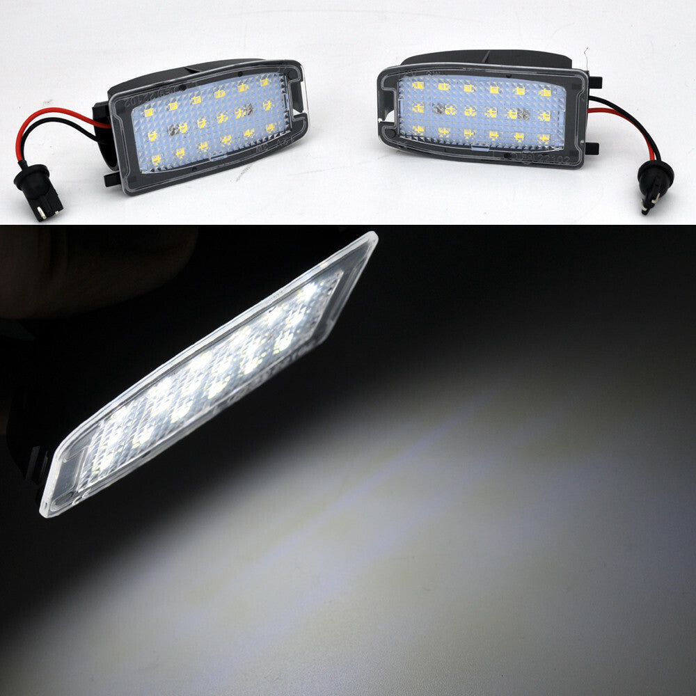 2x No error LED Under Mirror Puddle Light For land for range rover sport LR2 LR3 LR4