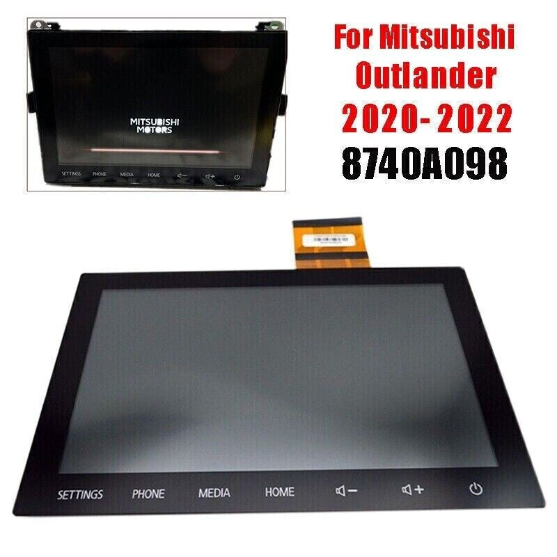 8 For 2020-22 for Mitsubishi Outlander Touch Digitizer LCD Screen RADIO REPLACEMENT