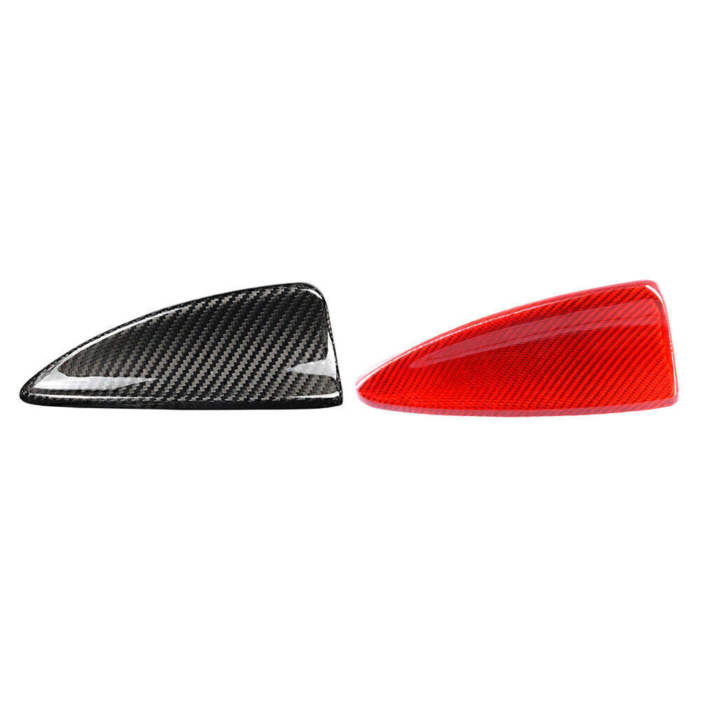 Carbon Fiber Sharp Shark Fin Antenna Aerial Cover Trim Decor Fit for BMW E60 E61