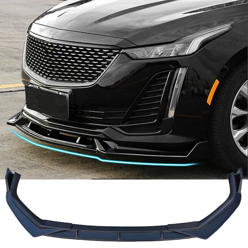 Glossy Black For 2023 2024 for Honda CR-V ABS Front Bumper Lip Spoiler Splitter