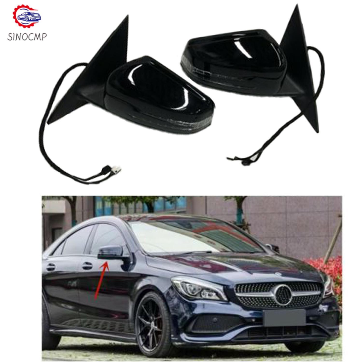 Car Side Door Mirror Set for Mercedes-Benz CLA Class CLA200 CLA180 CLA250 W117