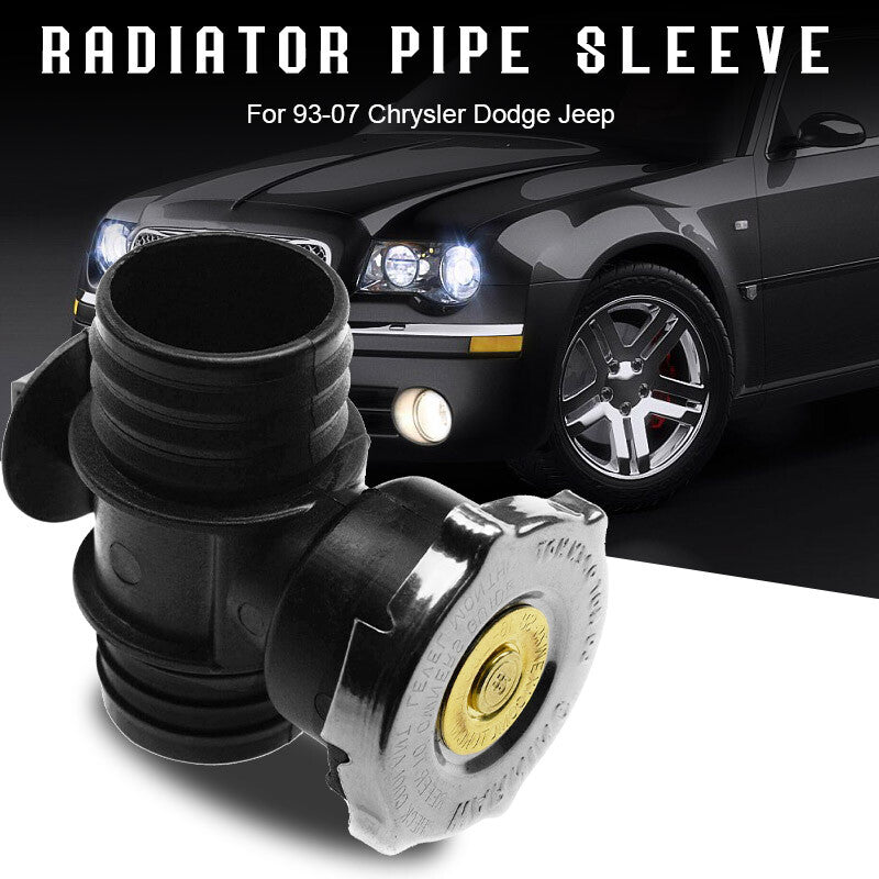 Set Coolant Filler Neck Radiator Hose Connector  Cap for Chrysler for Dodge for Jeep US