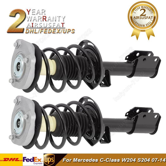 2X Front Shock Absorber Assembly for Mercedes C-Class W204 S204 07-14 2043232900