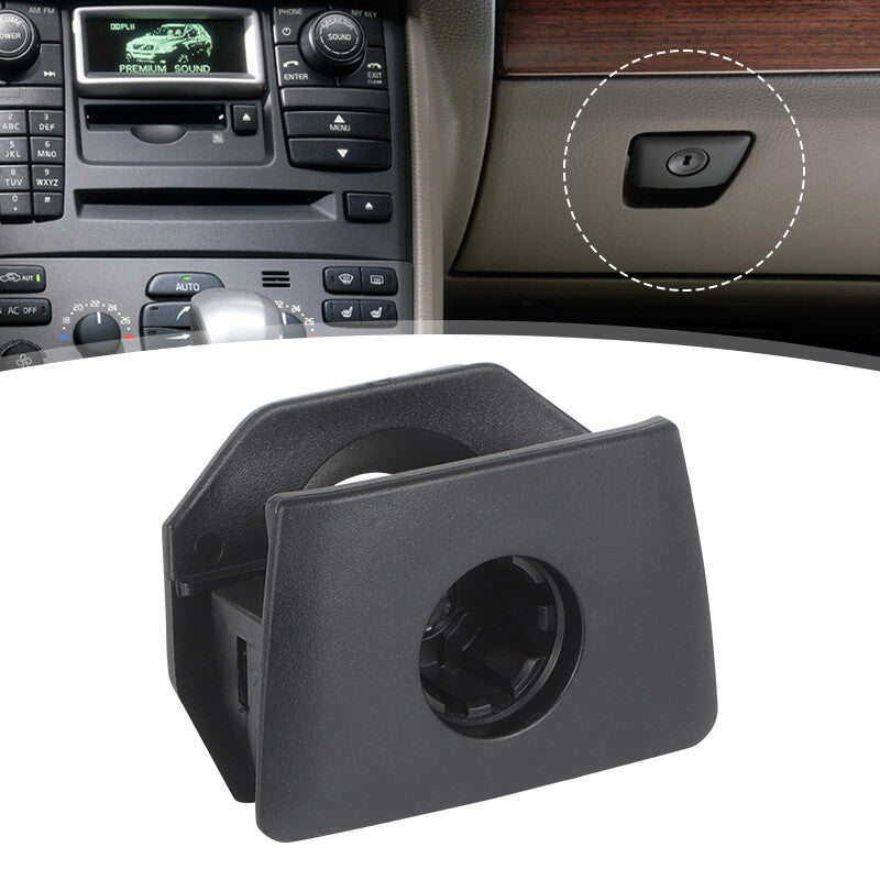 Glove Compartment Box-Handle Latch Black 30643013 Fit For 2003-2013 for Volvo XC90