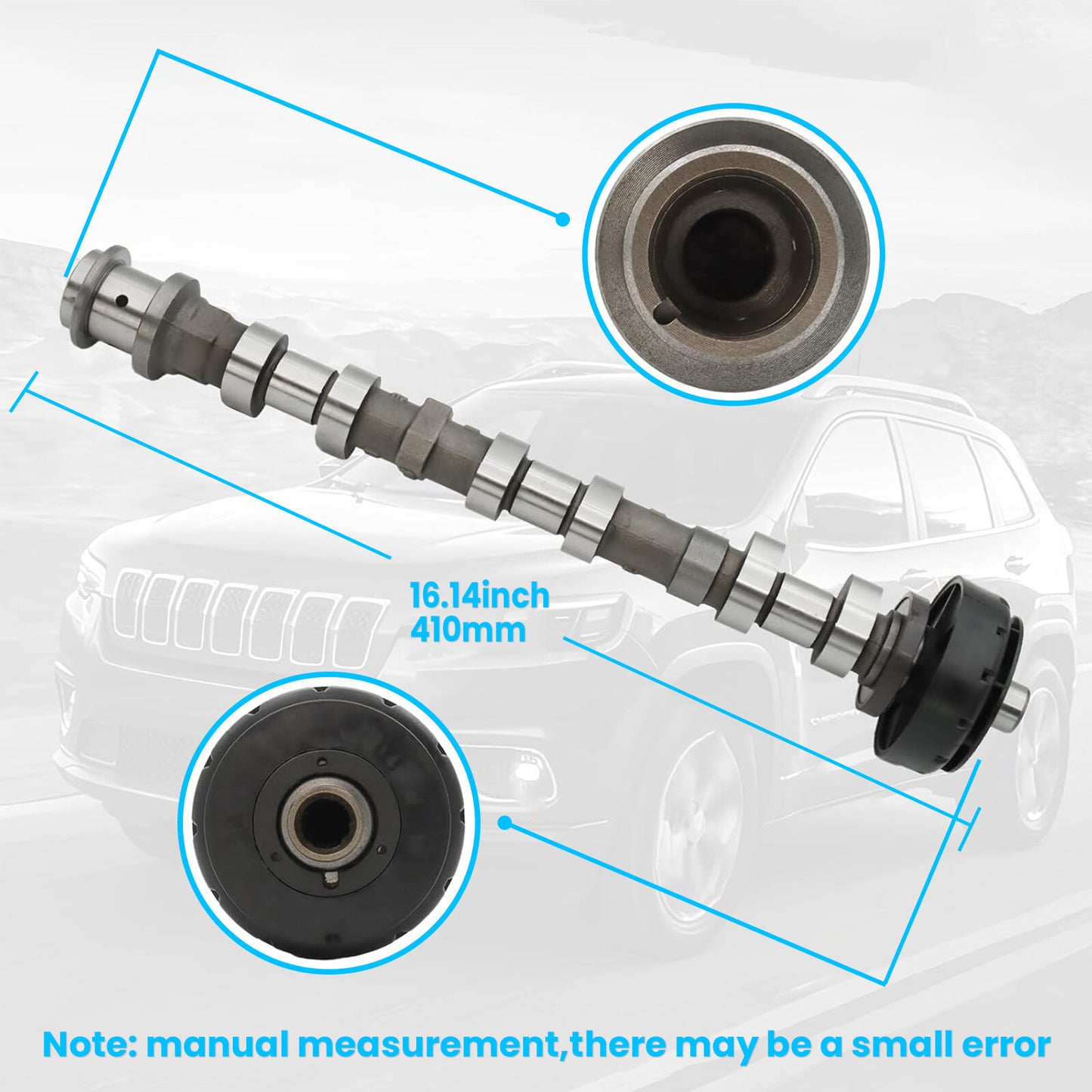 5048030AD Exhaust Camshaft Right Side Fits for Chrysler for Dodge for Jeep for Ram 3.6L 16-24 new