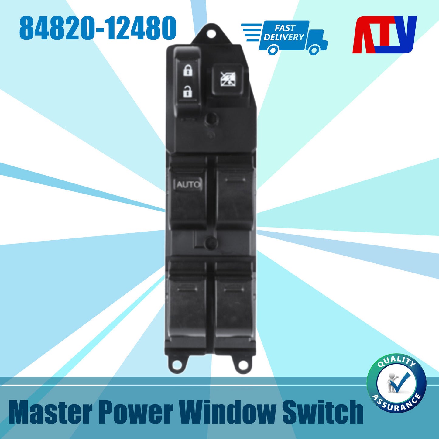 for Toyota for Corolla RAV4 Prius Power Window Control Switch 84820-12480