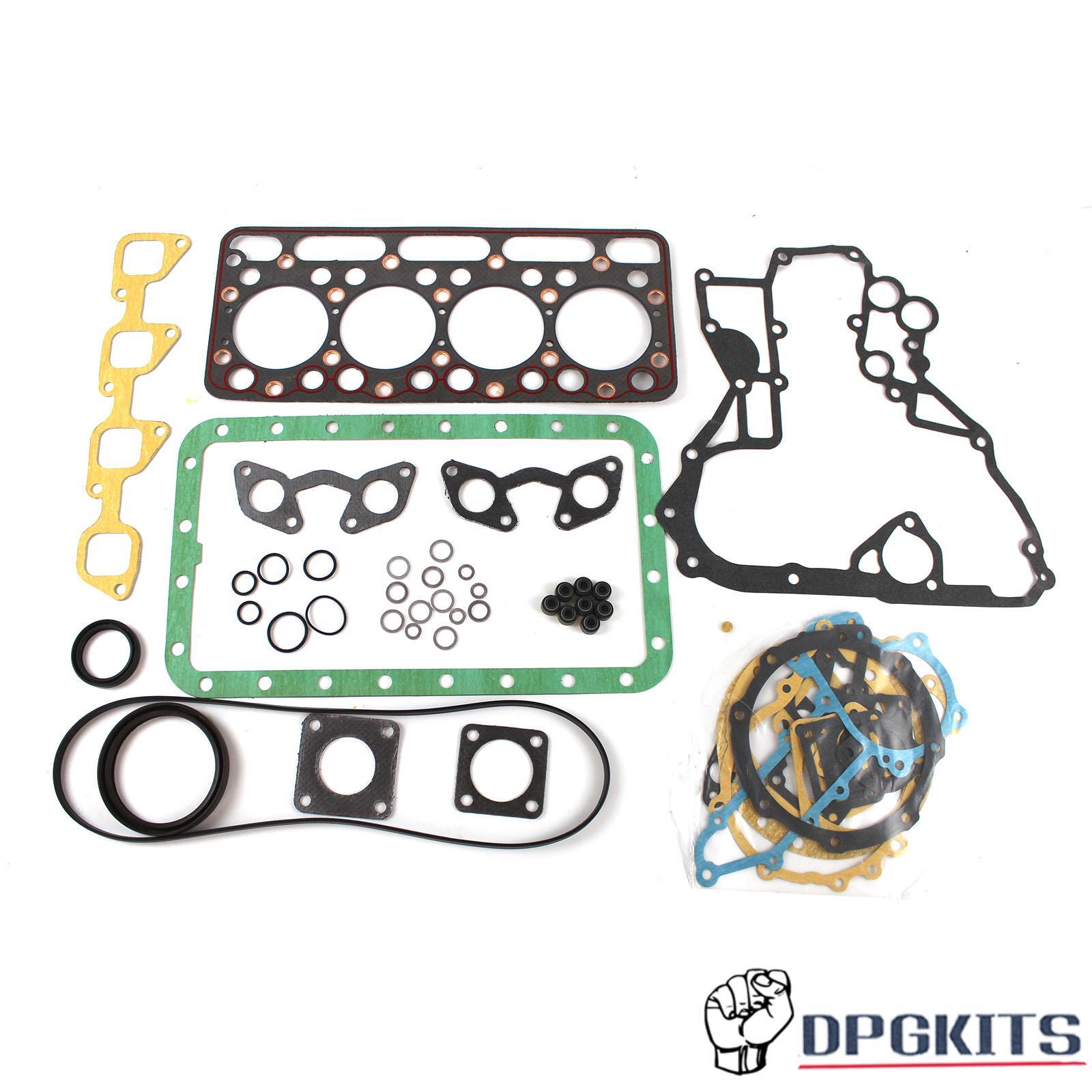 V1702B Engine Gasket Kit 15421-03310 For Kubota KH90 Bobcat 743 733 Excavator