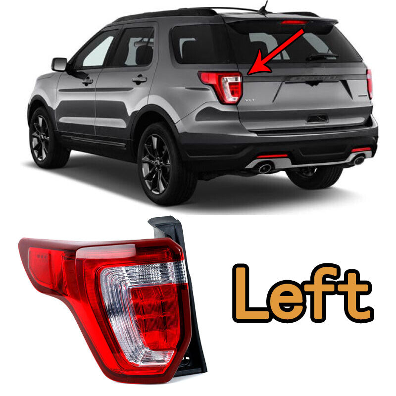 Left Rear Brake Lamp Tail Light Driver Side for Ford Explorer 2016 2017-2019