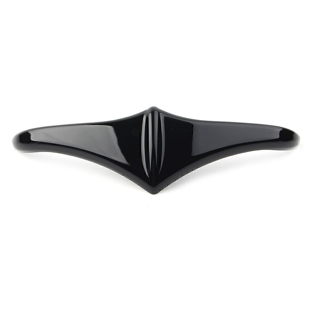 Vivid Rear Fender Accent Leading Edge Tip Trim for Harley Touring 98-2019 Black