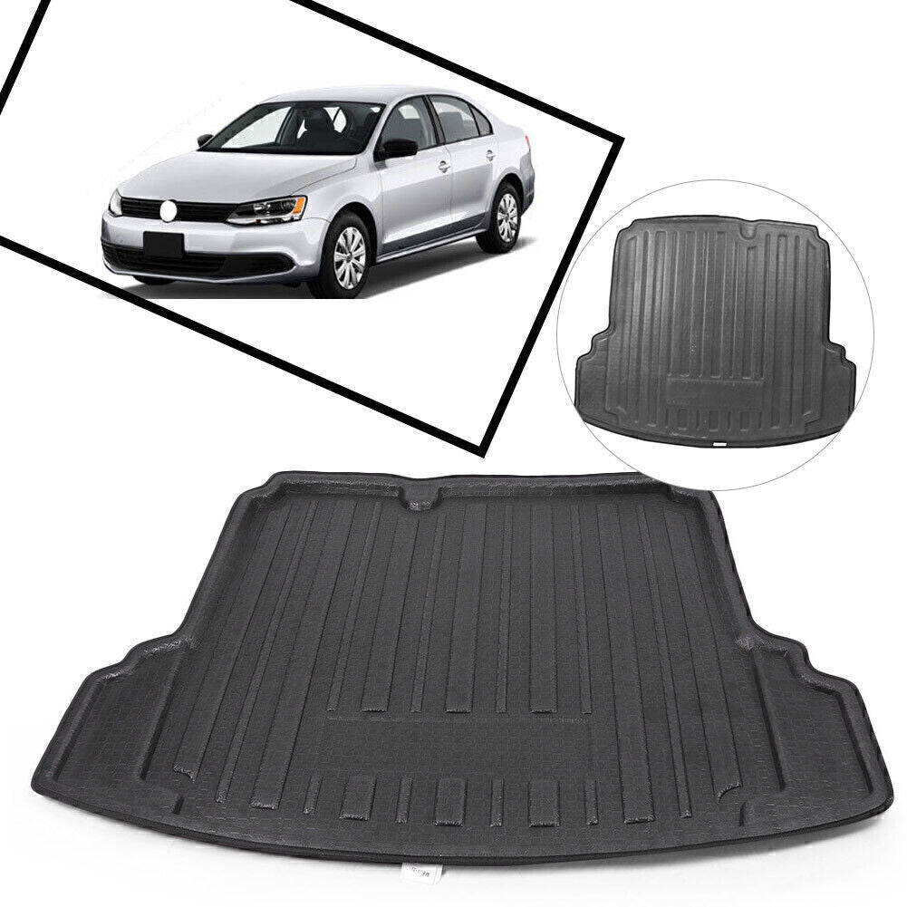 Rear Trunk Cargo Liner Boot Tray Floor Mat Carpet For 2011-2018 for Volkswagen for Jetta