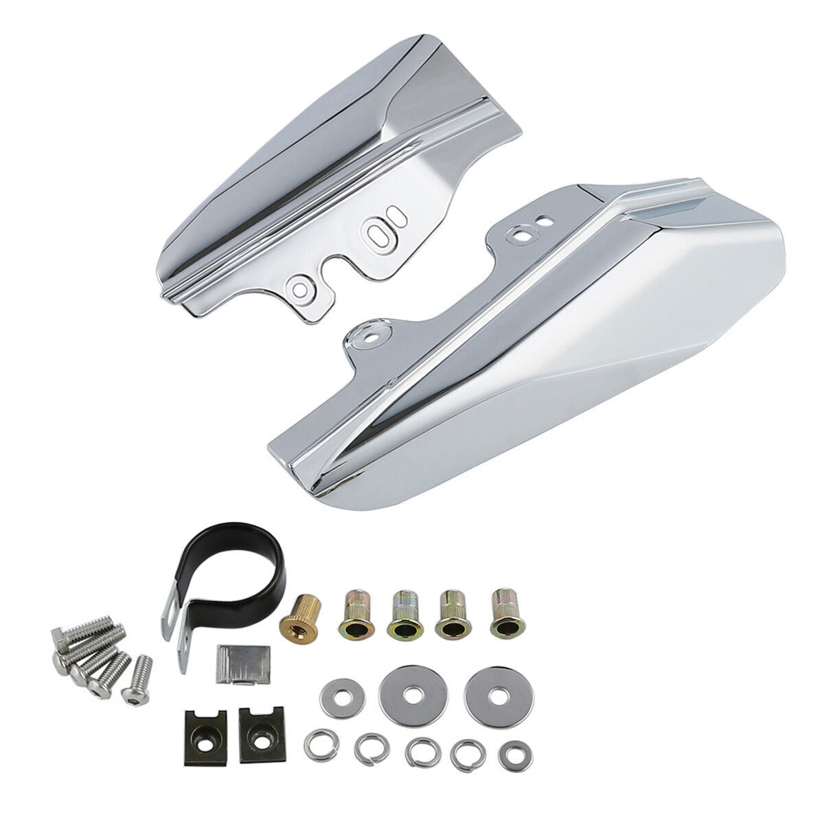 Mid Frame Air Deflectors Heat Shield for Harley Davidson Touring Models 2001-08