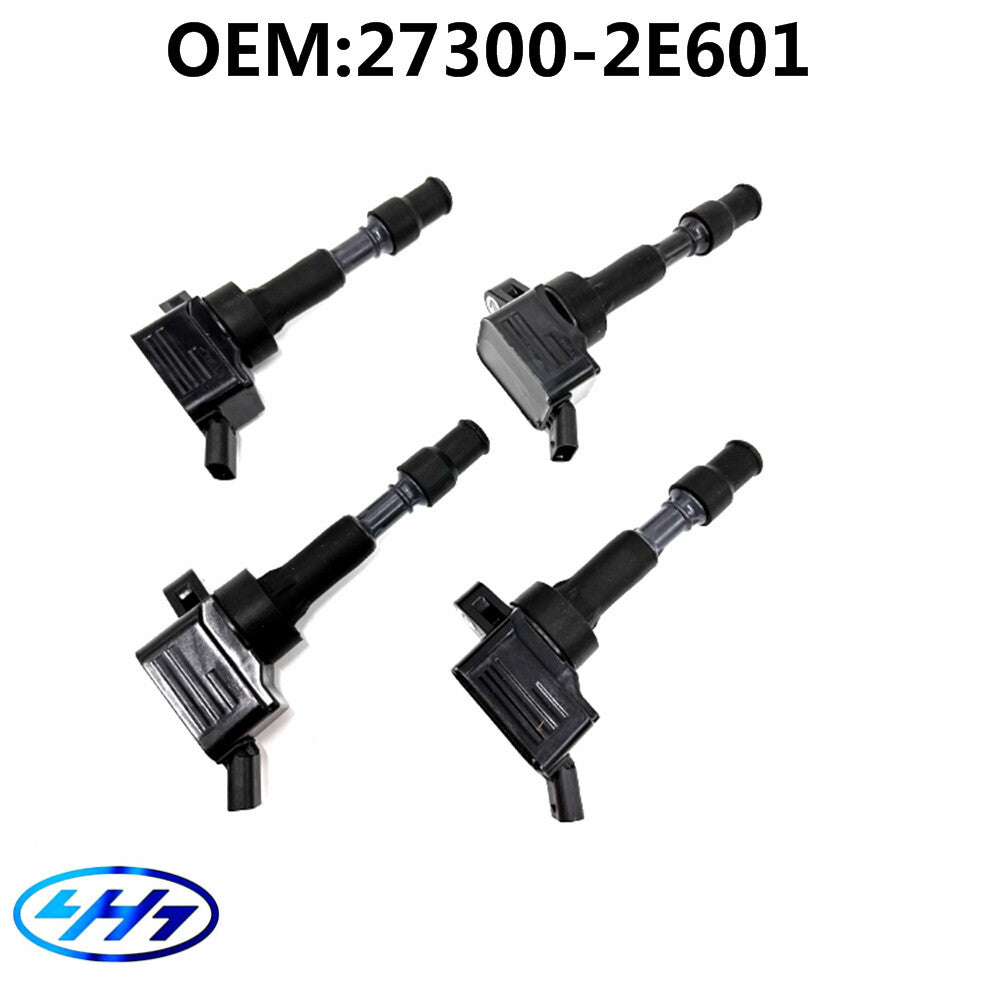 4pc Ignition Coil for Kia Optima for Hyundai Sonata for Elantra Kona 2.0L 273002E601