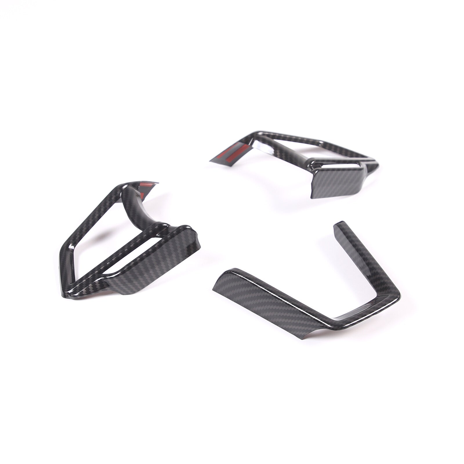 ABS carbon fiber driver assistance button cover for Toyota FJ Cruiser 07-21