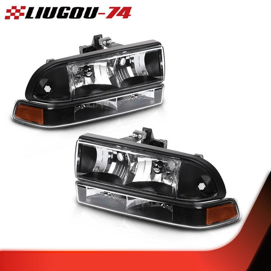 Suitable for 98-05 for Chevrolet Blazer and 98-04 for Chevrolet S10. Includes pickup headlights and bumper lights. new.