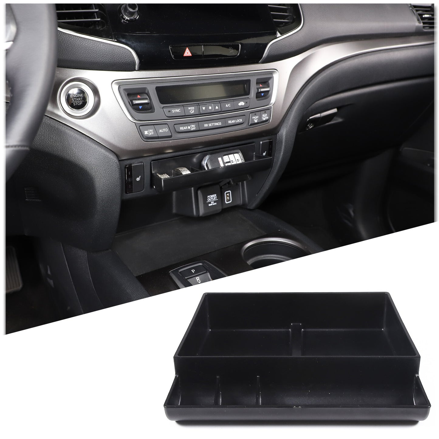 Carbon fiber ABS for seat heating switch trim frame for Toyota 86/Sub@ru BRZ 2022+