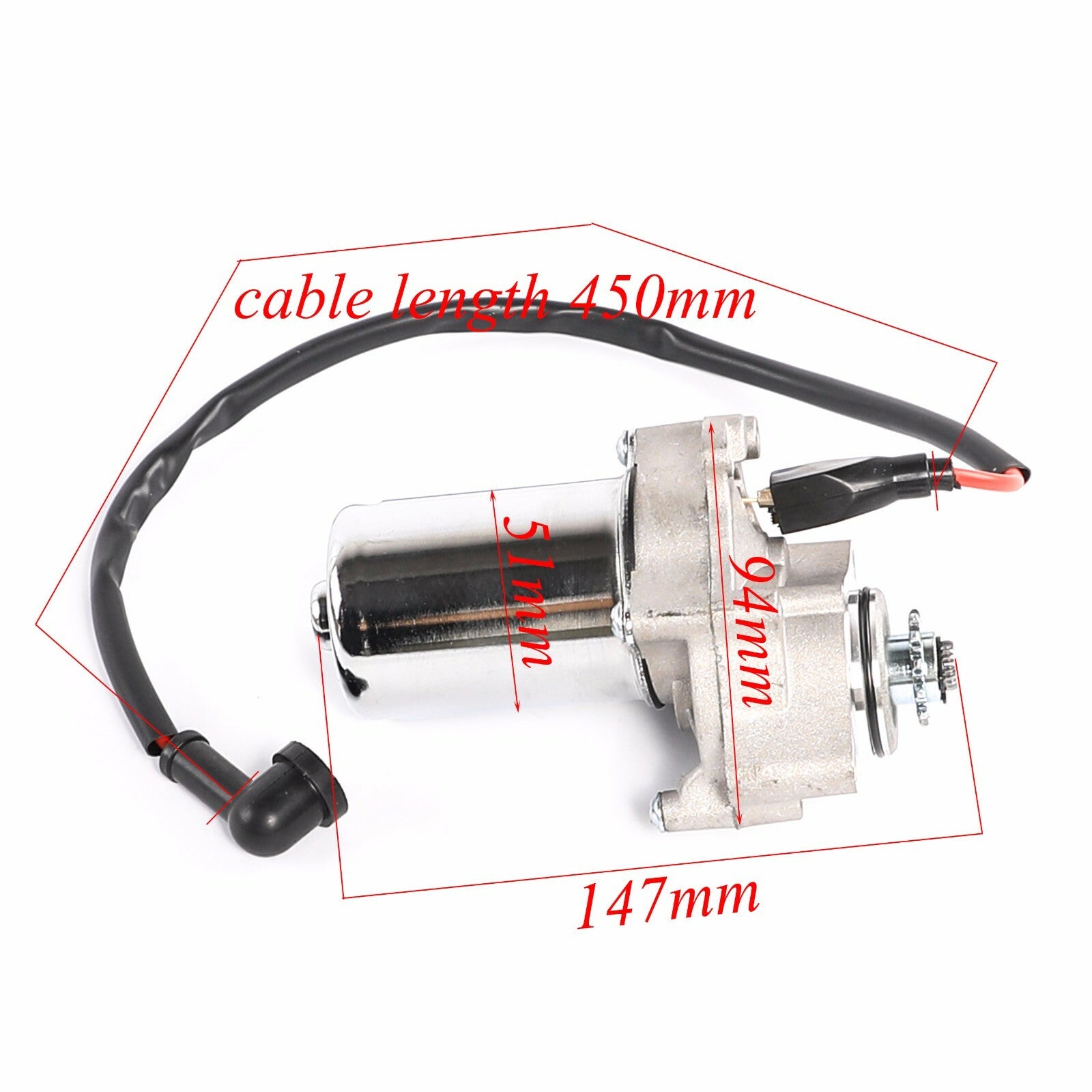 2 Bolt starter motors 50cc 70cc 110cc 125cc Dirt Pit bicycle all-terrain vehicle Taodao cooler SSR