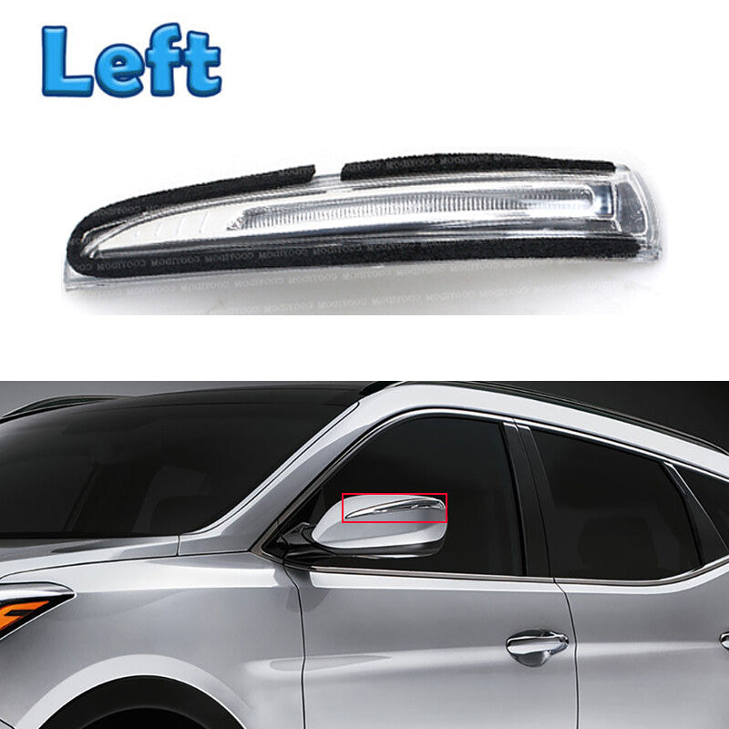 Left Rearview Mirror Signal Light for Hyundai Santa Fe Sport IX45 3.0 2014-2016