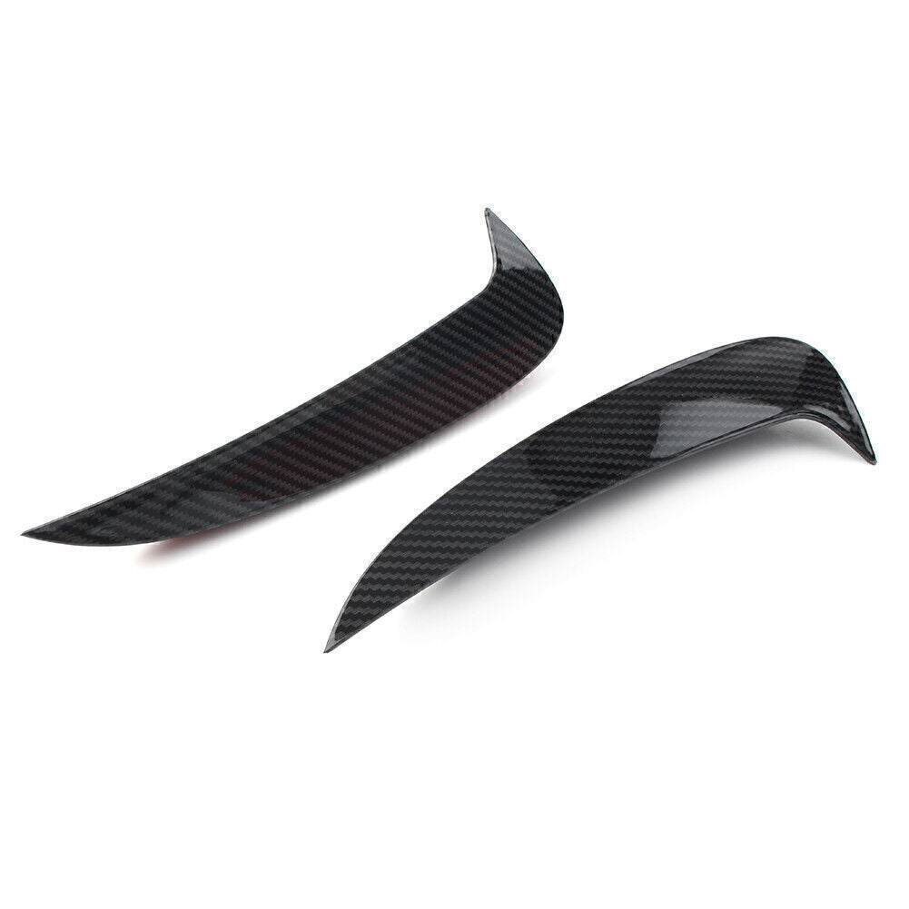 2x Rear Bumper Vent Cover Carbon Fiber for Benz E-Class Coupe W238 C238 2016-21