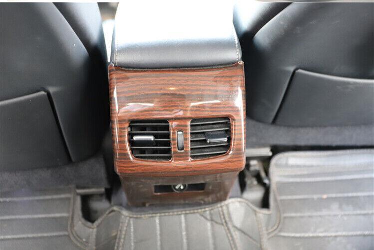 for Lexus ES300h ES350 2013-2018 Wood Grain Rear AC Air Outlet Vent Cover Trim