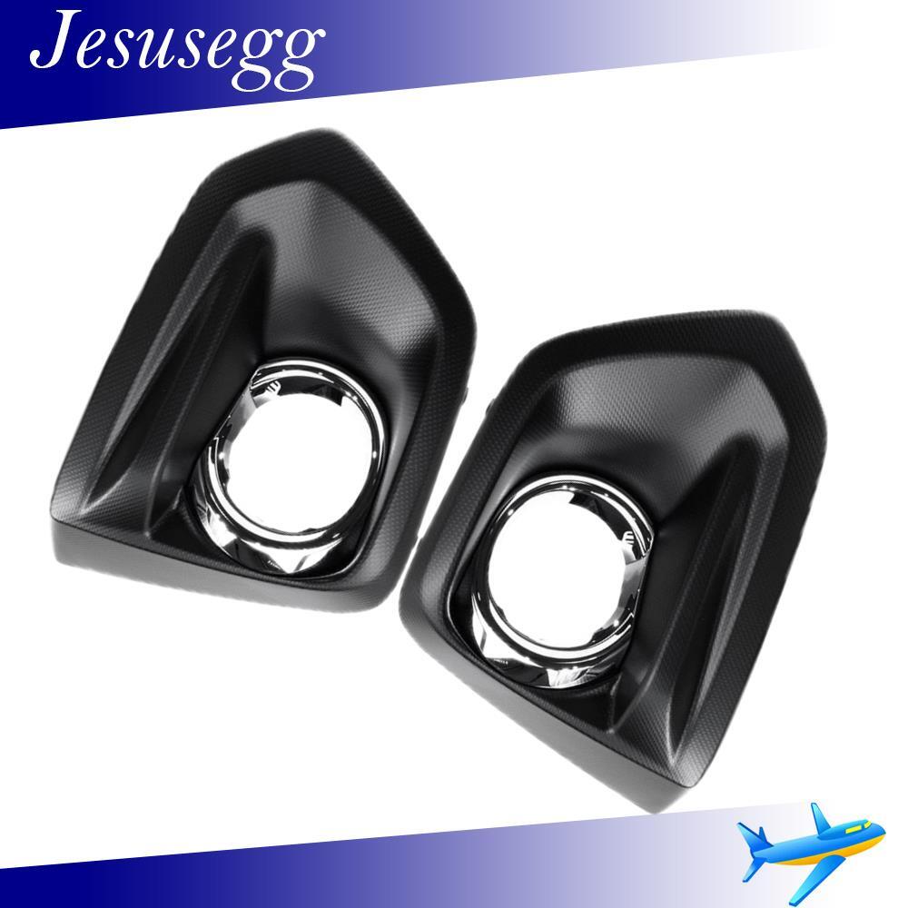 2Pcs Fog Light Cover Bezel Chrome Left Right Fit for Subaru for Impreza 2012-2014
