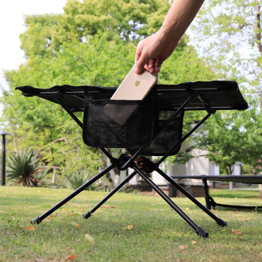 Folding Camping Table Ultralight Compact Aluminum Mesh Table for Picnic Camp