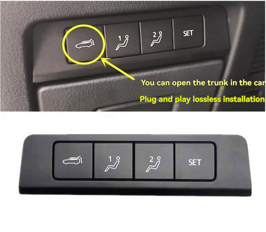 Tailgate Lock Release Switch Button Car Accessory Fit for Mazda CX-30 2020-2021