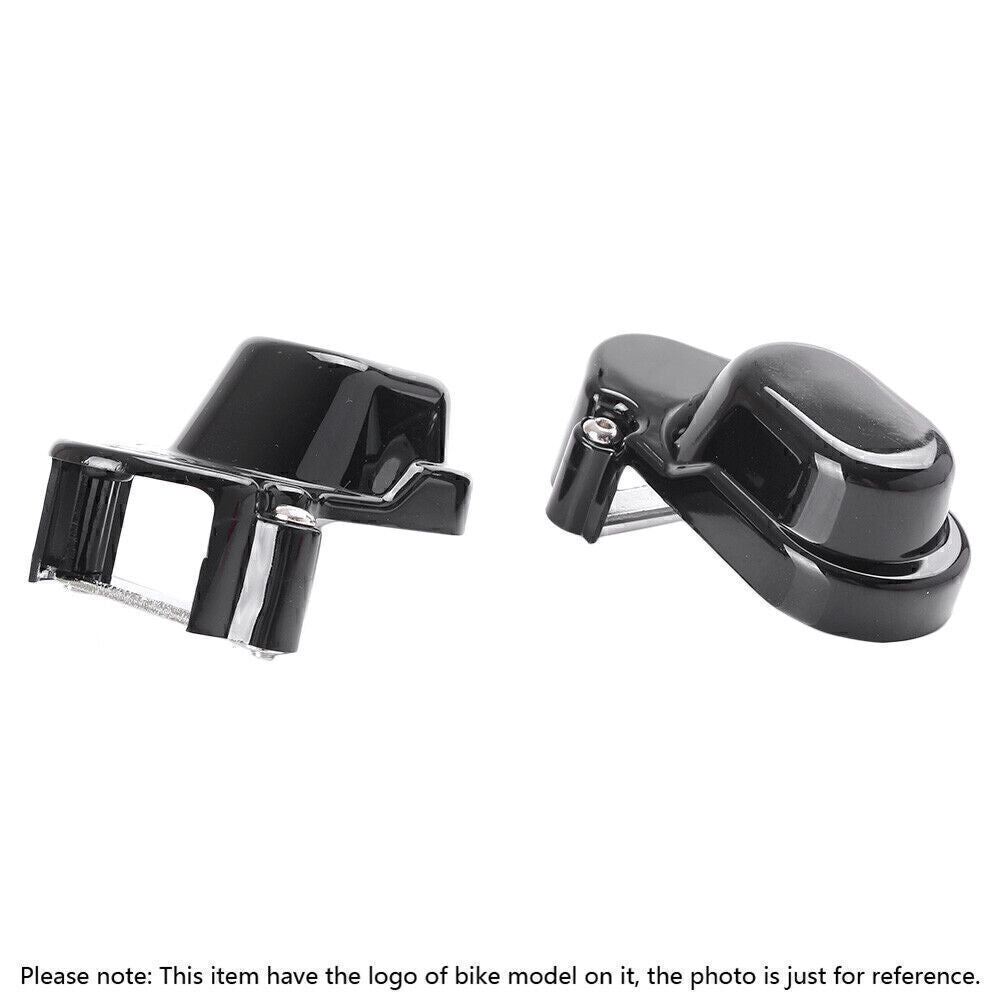 Fit for Harley Sportster XL883 XL1200 2005-13 2006 12 Black Rear Axle Cover Nut Caps