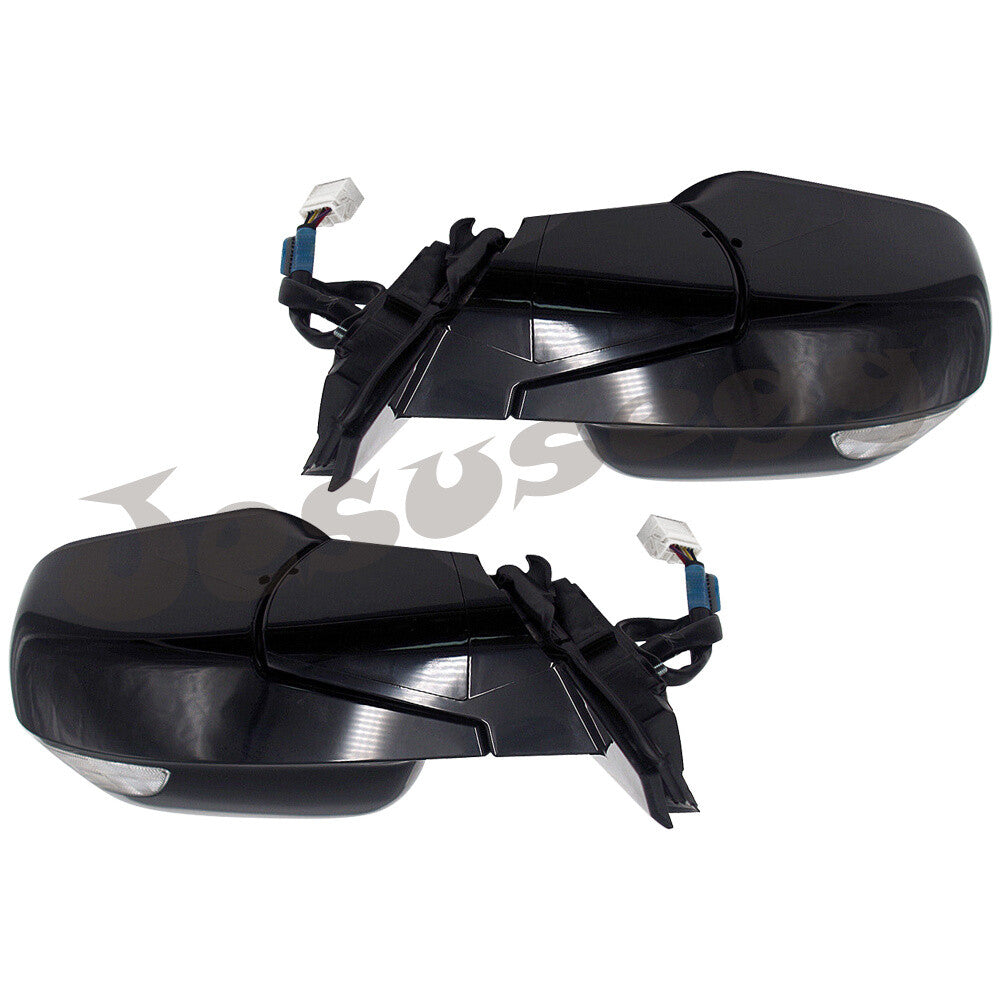 RHLH Side Power Mirror 9 Wire Heated Led Signal Lamp for Honda CRV 2007-2011