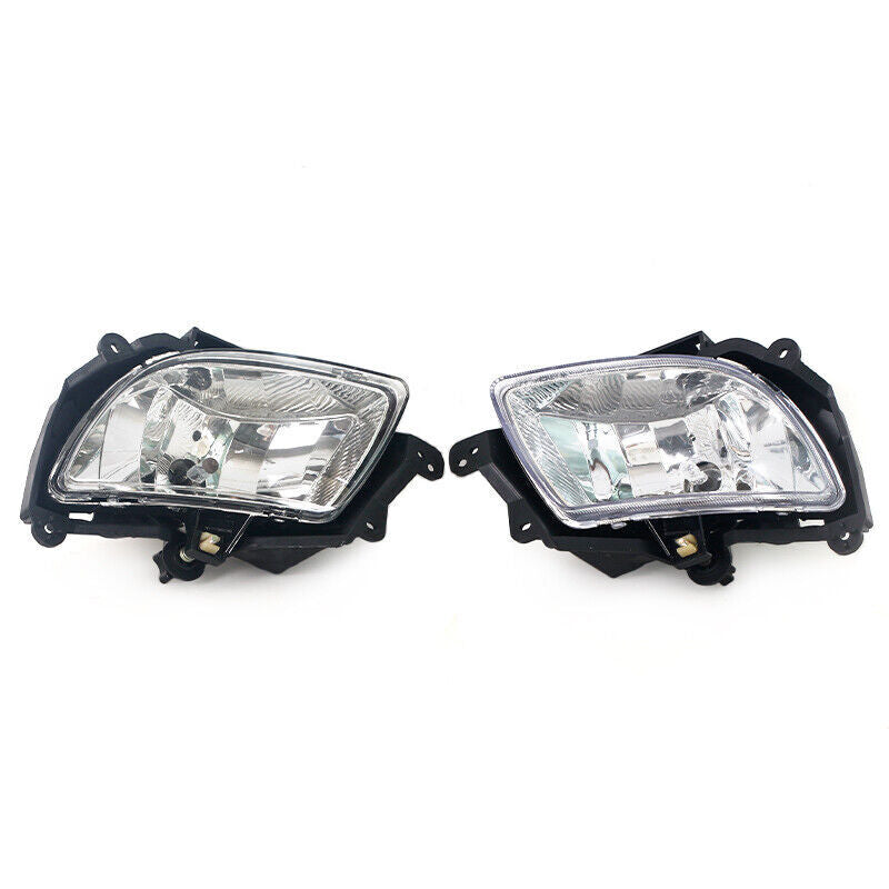 Dual front bumper fog light actuator lights for Hyundai Sonata NF Ser 2 2008 - 2010