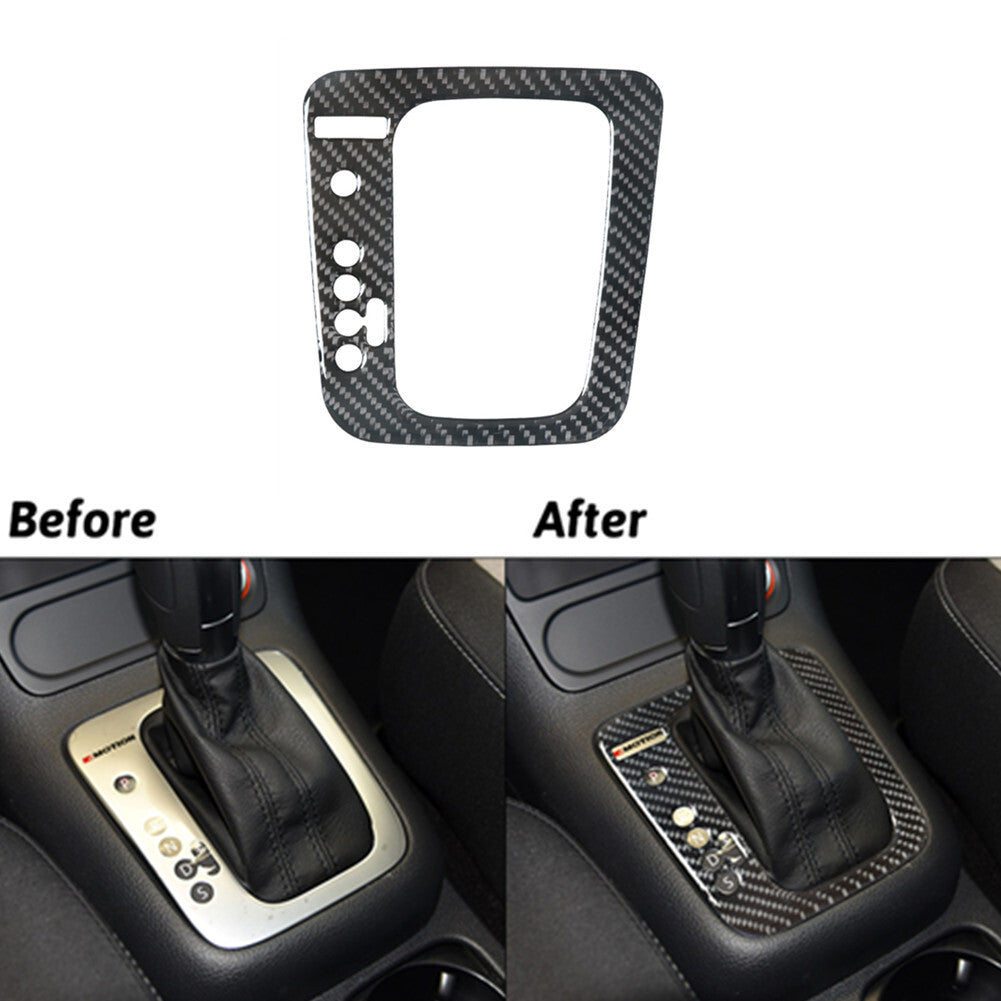 Carbon Fiber Gear Shift Trim for Volkswagen for Tiguan 2013-2017