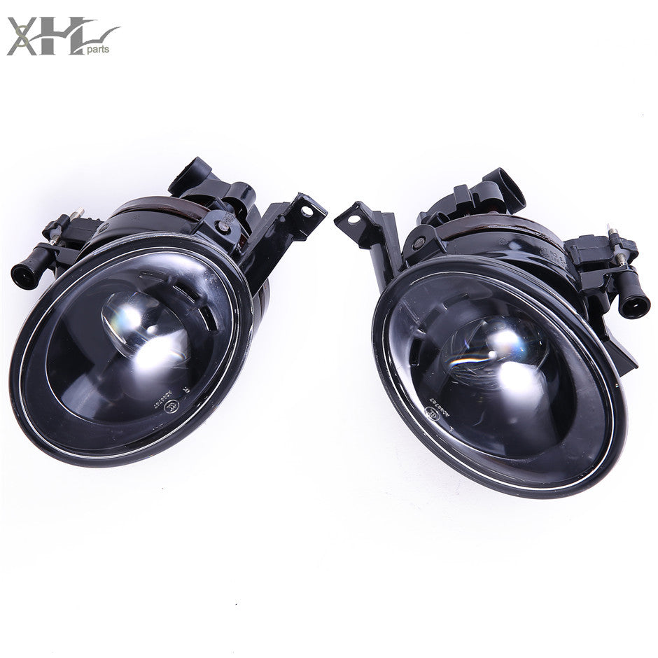 Pair Of Front Clean Convex lens Fog Lights Lamps Fit for VW for Jetta for Golf MK6 Eos