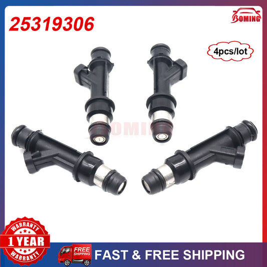 4x Fuel Injectors for Chevrolet Cavalier for Pontiac Sunfire 2.2L 2000-2002 25319306
