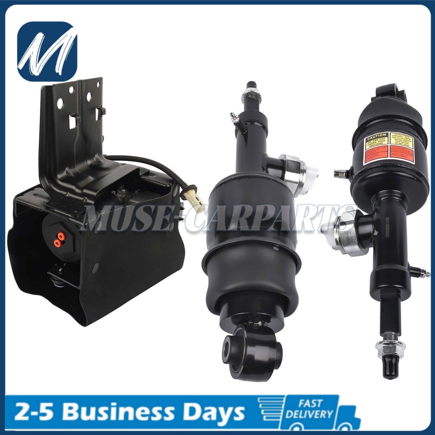 Front L+R Shock Strut Assys w/Electronic Fit for Lincoln MKS 3.5L DA5Z18124D 13-16