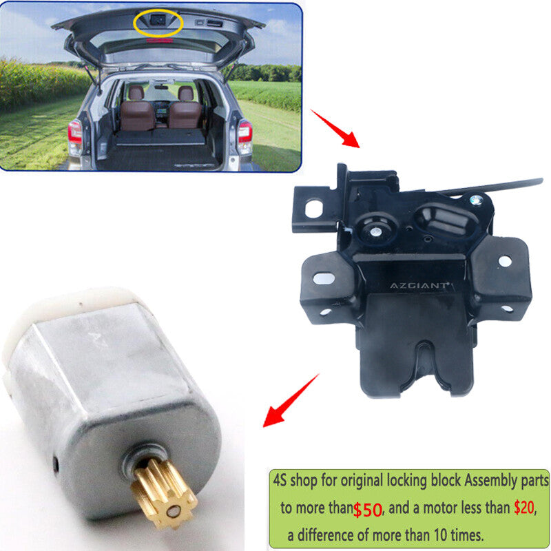 51785176 Trunk lid lock actuator tailgate latch motor suitable for 2009-2011 for Fiat 500