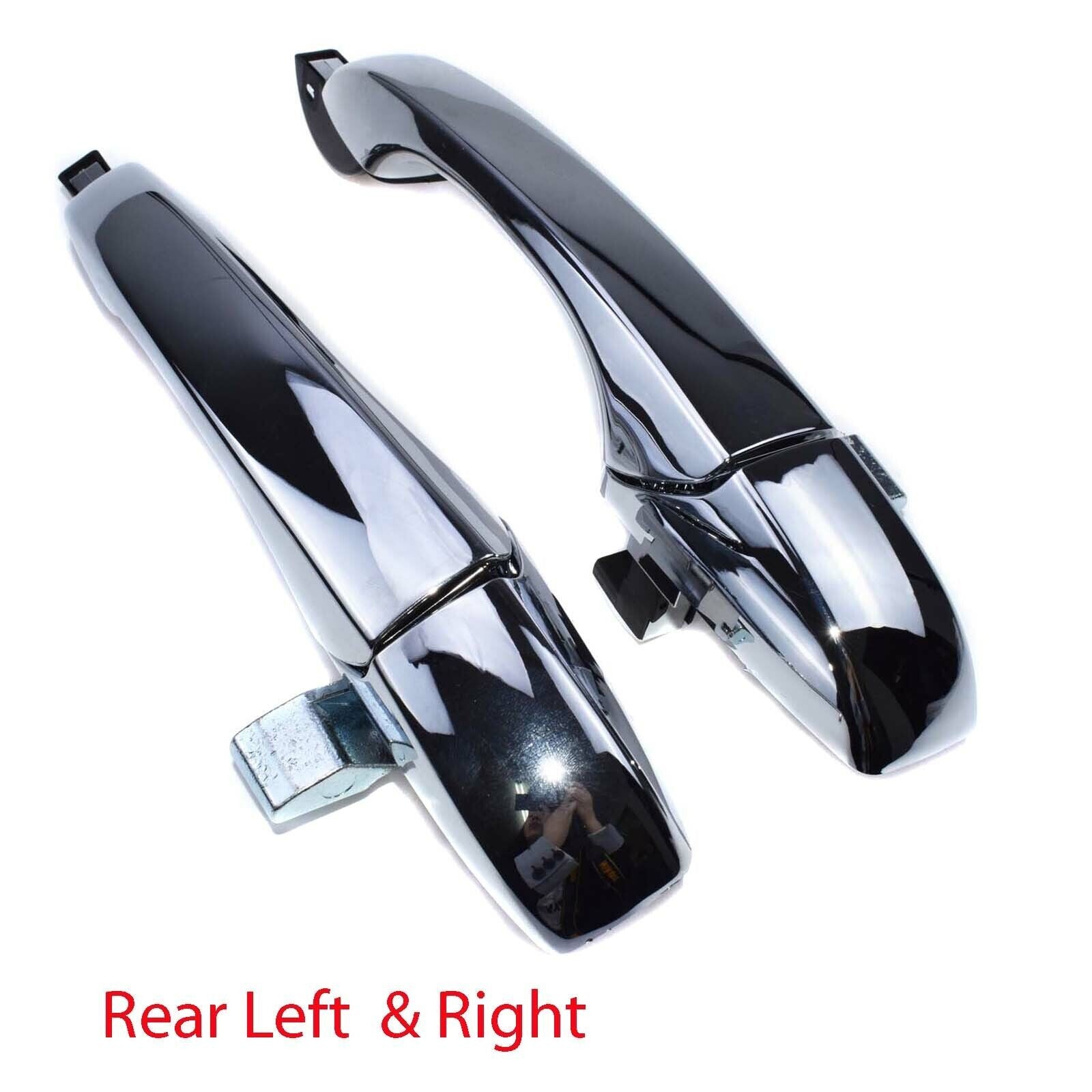 Chrome Rear LEFT RIGHT Outer Door Handle for Chrysler 2005-08 MAGNUM 300 05-10