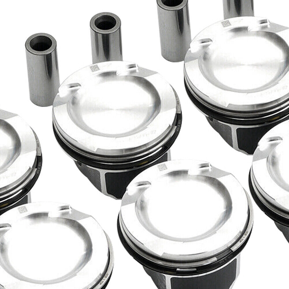 6X Pistons  Rings Set w/¦µ84mm for BMW E82 E90 E60 135i 335i 535i 740i N54B30