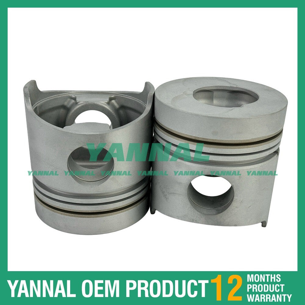 4X 13216-1470 piston STD 104 mm for Hino W04D diesel engine