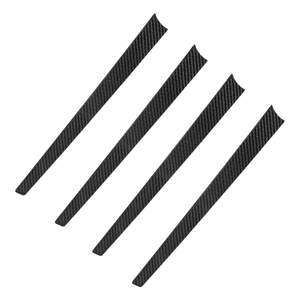 4Pcs Carbon Fiber Door Panel Cover Trim for Toyota Hilux 2015-2021