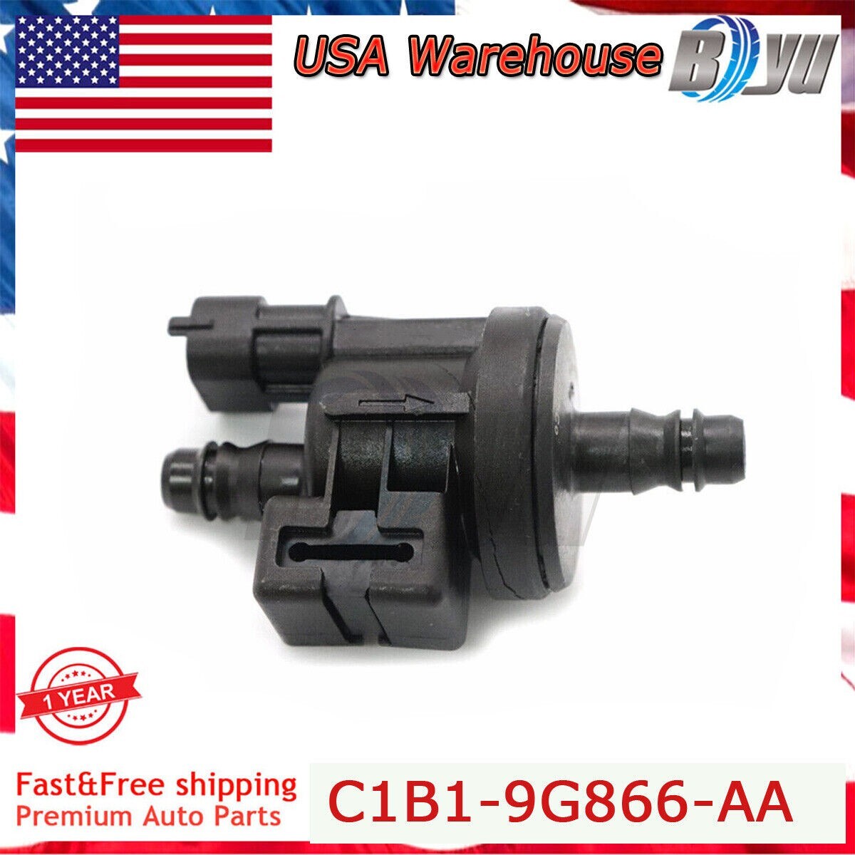 C1B1-9G866-AA New Fuel Purge Valve EVAP 0280142517 for Ford Fiesta Focus for Jaguar
