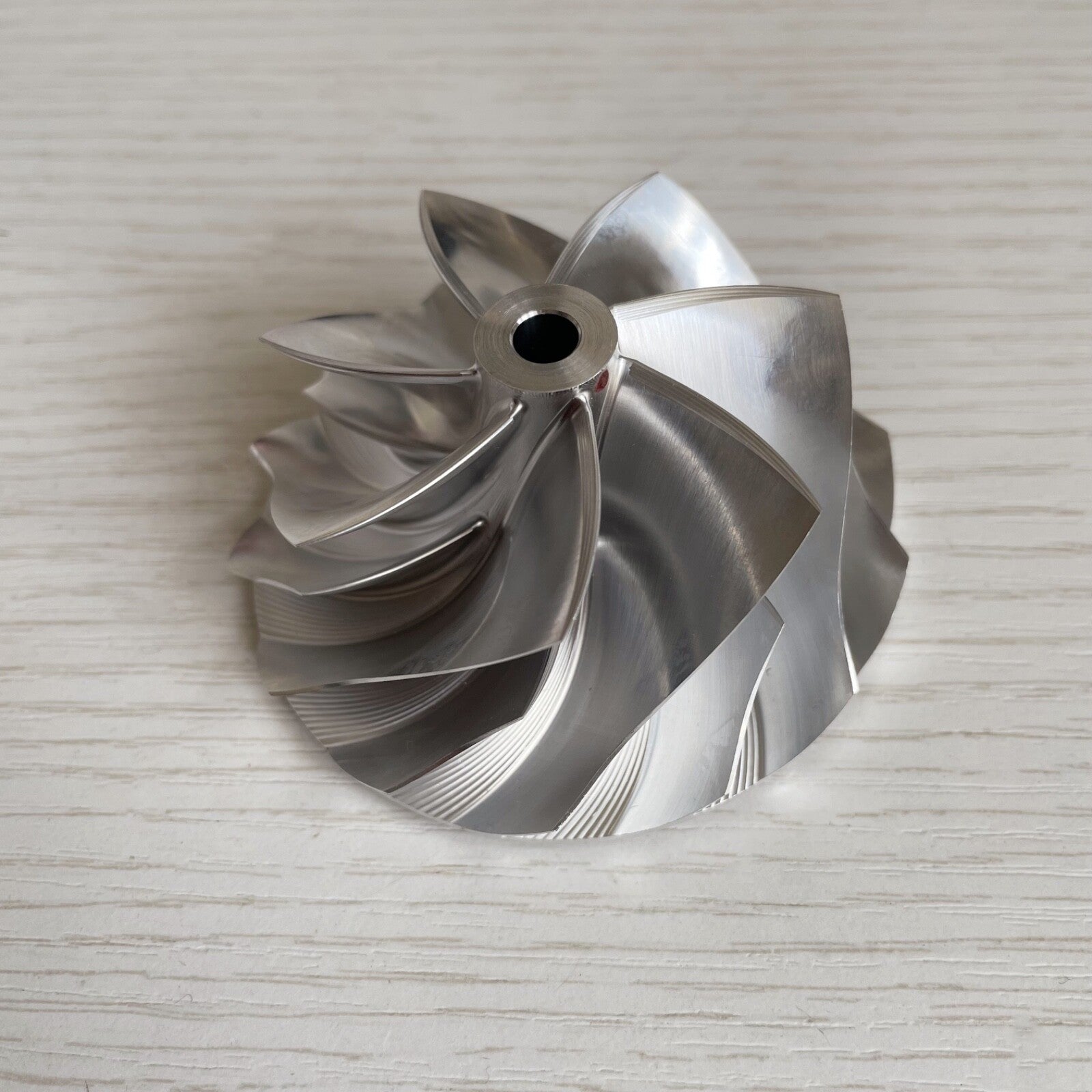 GT30 Reverse 57.52/71.40 mm 7+7 Insert LEP Milling/Blank Compressor Wheel