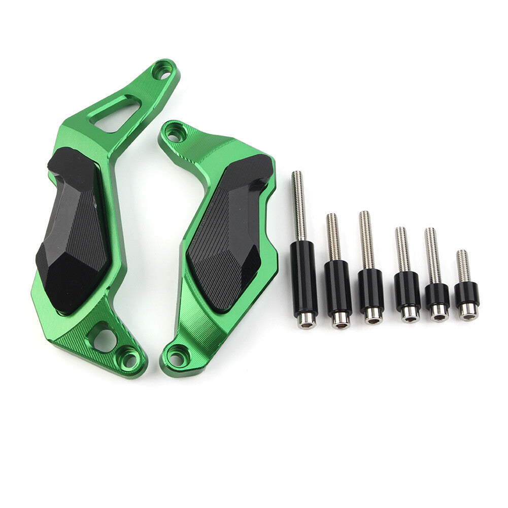 Engine Stator Cover Guard Slider Protector for KAWASAKI 400 18-23 Green cl