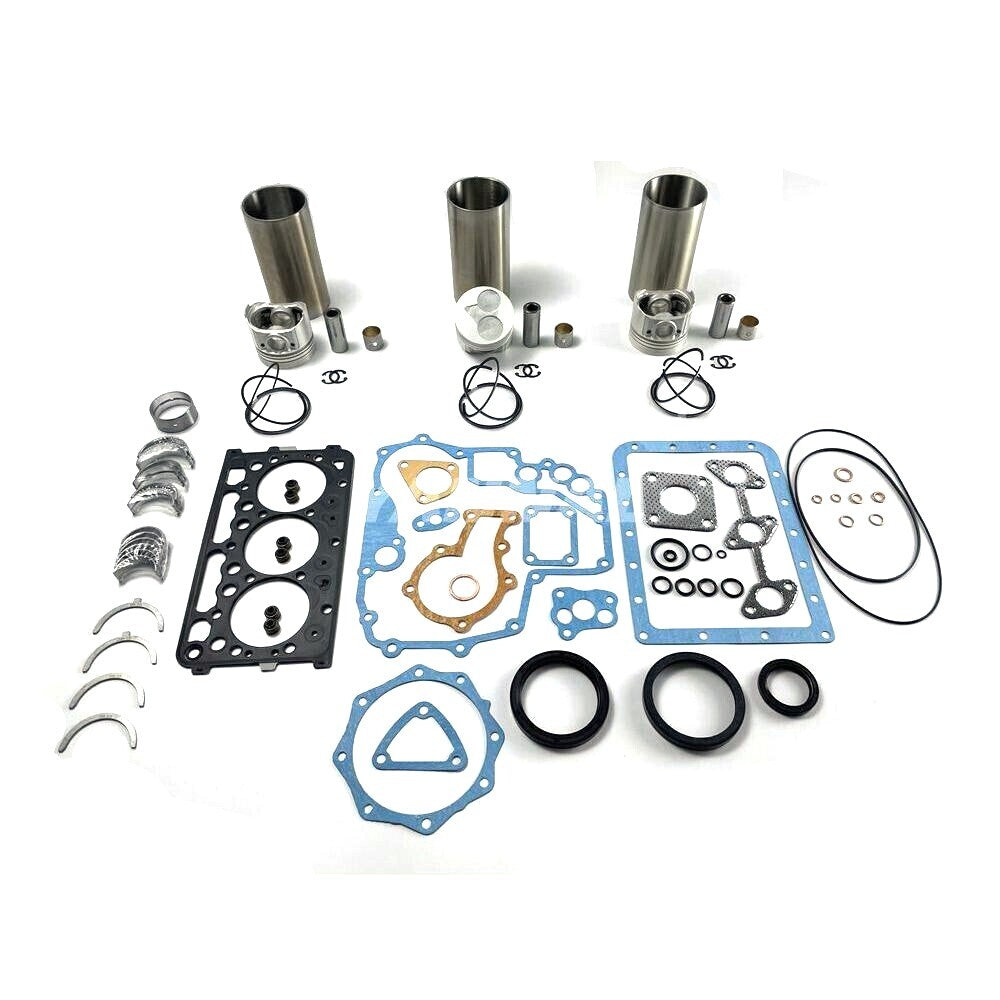 new D722 D722E overhaul and rebuild kit with complete set of gaskets and bearings for Kubota vehicles.