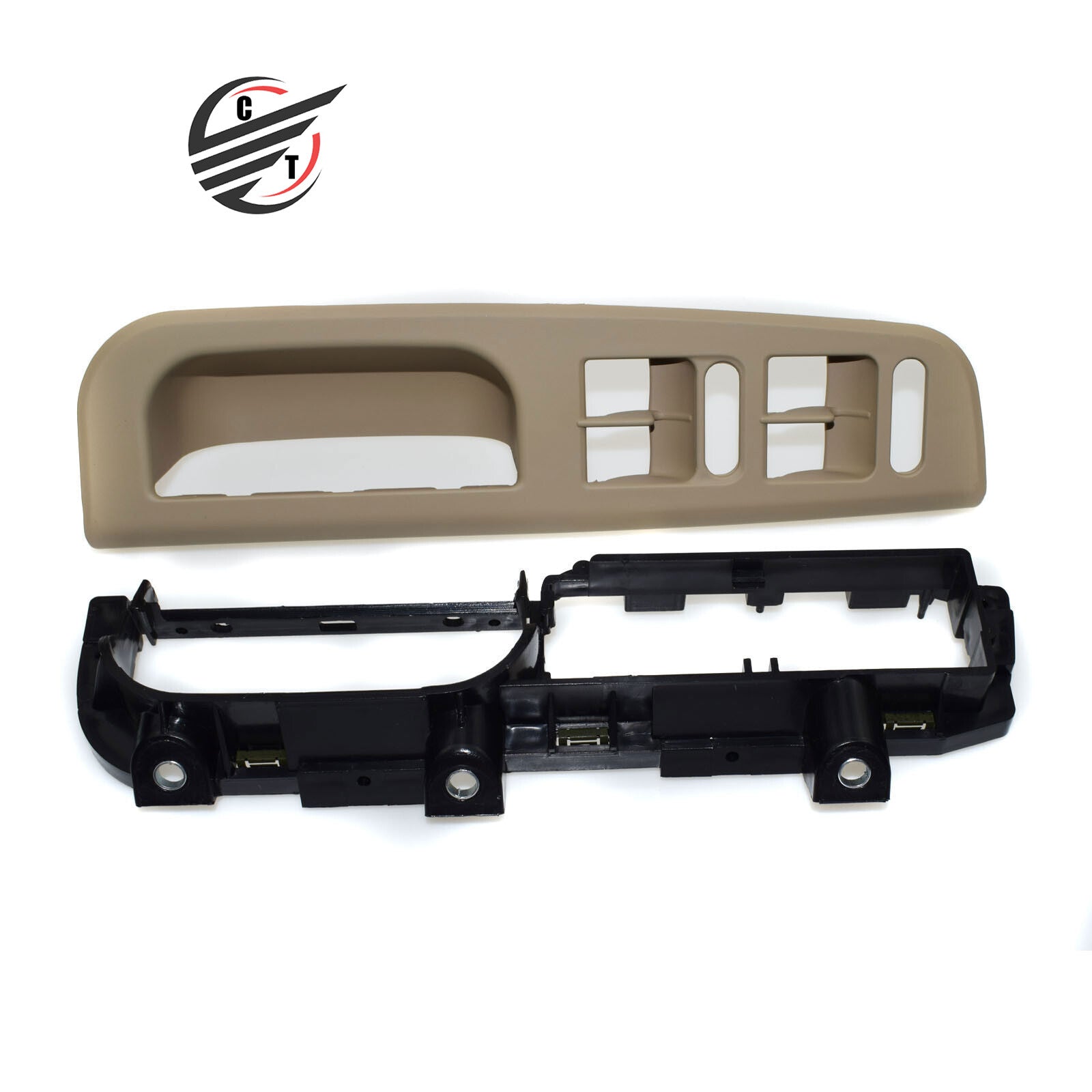 for VW MK4 for Jetta for Golf for Bora GTI Set 2 Beige Window Bezel Panel Trim Bezel Braket
